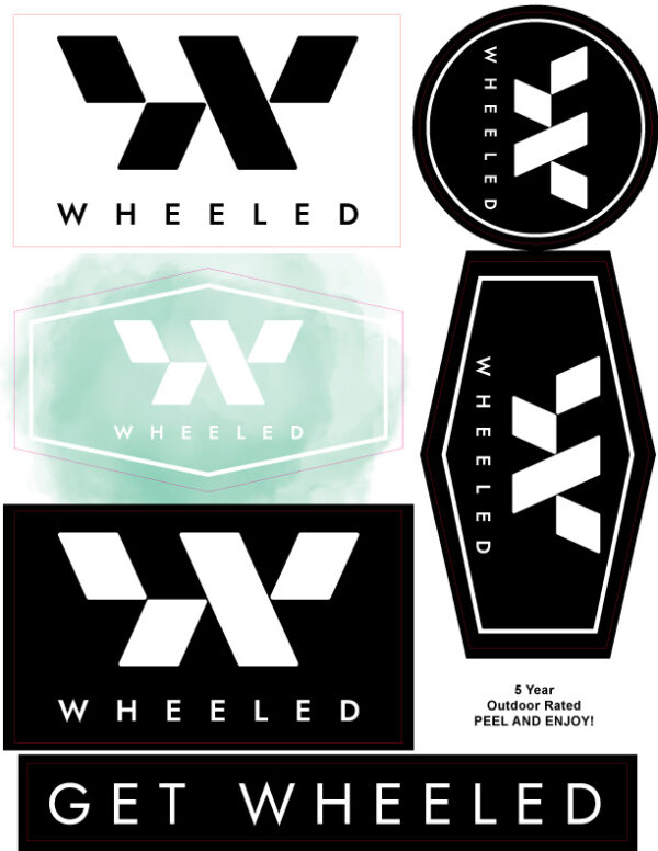 Wheeled Lyfe Off-Road Sticker Sheet 01