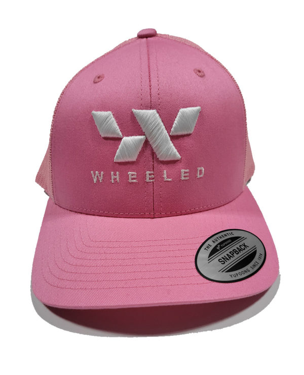 pink wheeled snapback