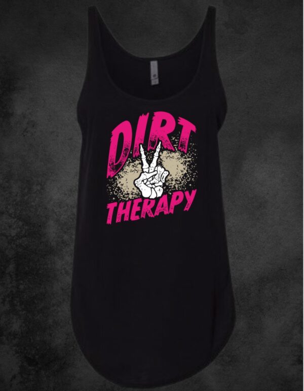 Dirt Therapy Pink Tank Top
