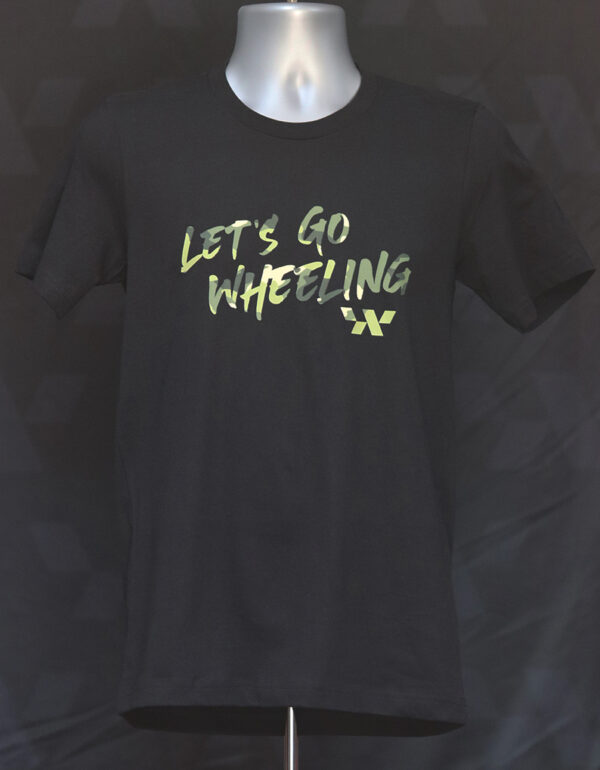 Let's Go Wheeling Green Camo T-Shirt