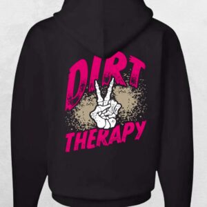 Pink Dirt Therapy Off Road Hoodie