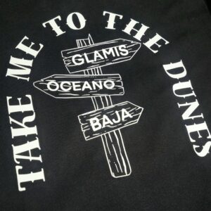 Youth Take Me To The Dunes - Black Shirt