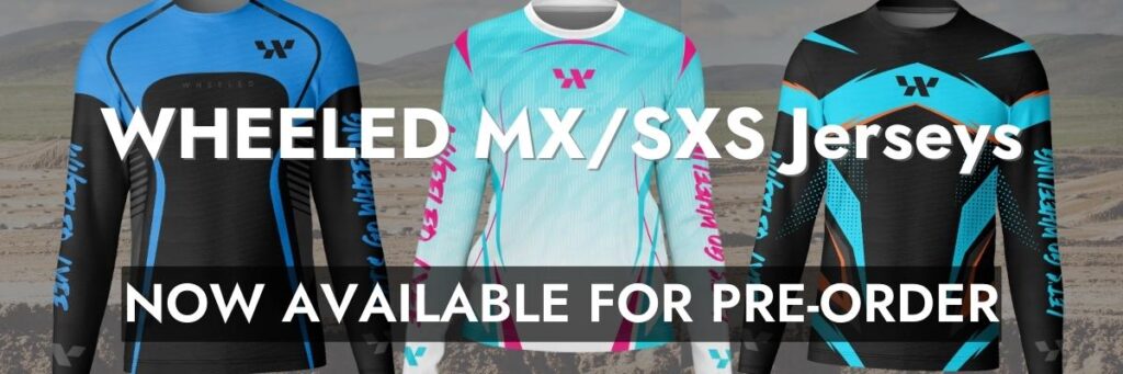Men's Women's and Youth MX SXS Jerseys Now Available.