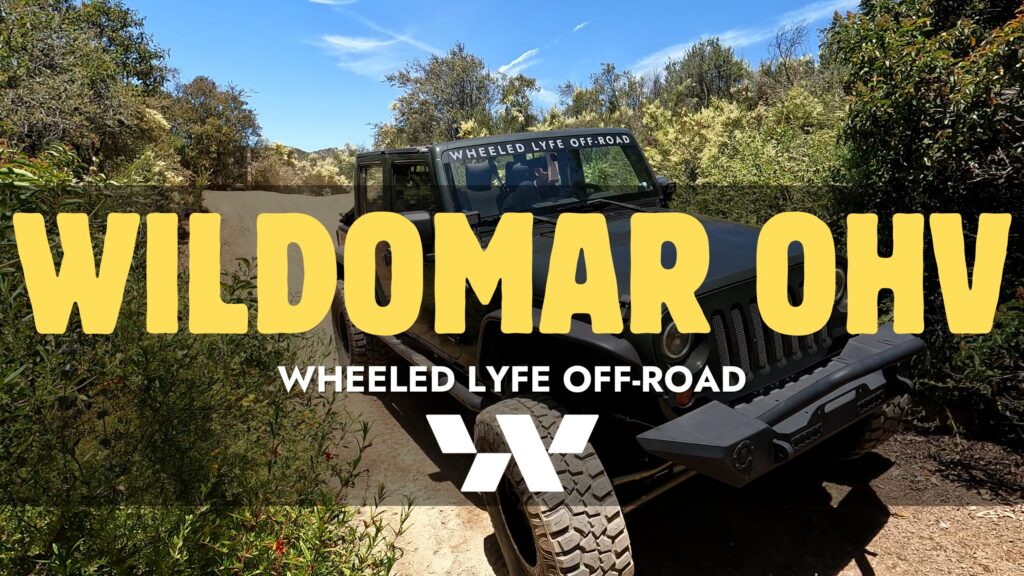 Wildomar OHV off road park in Southern California